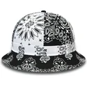 eimer-schwarz-der-bucket-negro-y-blanco-paisley-explorer-von-new-era