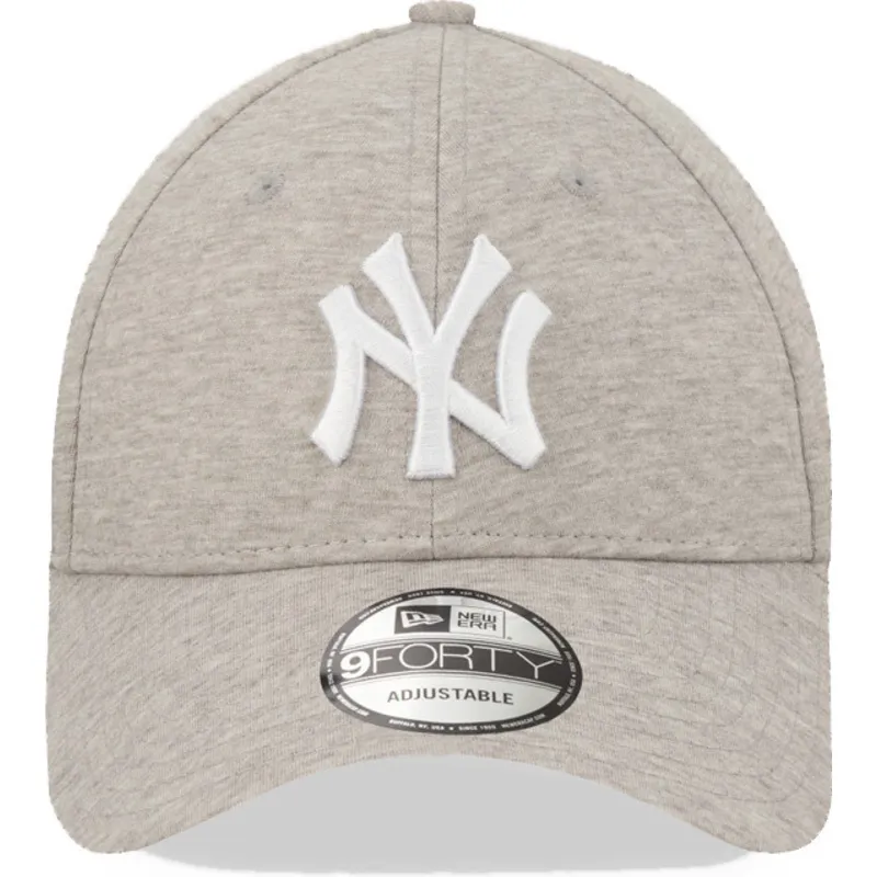 mutzen-gebogen-grau-verstellbares-band-9forty-jersey-der-new-york-yankees-mlb-von-new-era