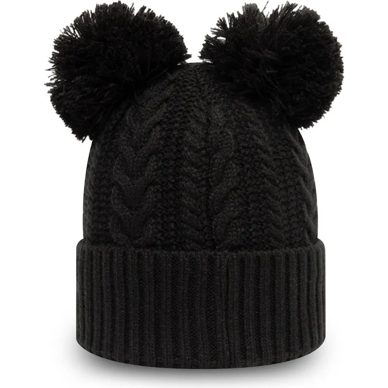 mutzen-pompon-schwarz-doble-knit-cuff-der-new-york-yankees-mlb-von-new-era mutzen-pompon-schwarz-doble-knit-cuff-der-new-york-yankees-mlb-von-new-era