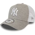 new-era-mlb-new-york-yankees-a-frame-jersey-essential-trucker-cap-in-grau-und-weiss