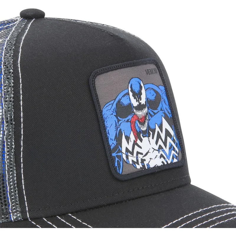 mutzen-gebogen-schwarz-snapback-venom-marvel-comics-von-capslab