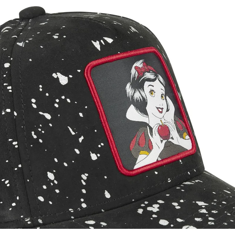 schwarze-verstellbare-curved-cap-schneewittchen-tag-whi-disney-von-capslab
