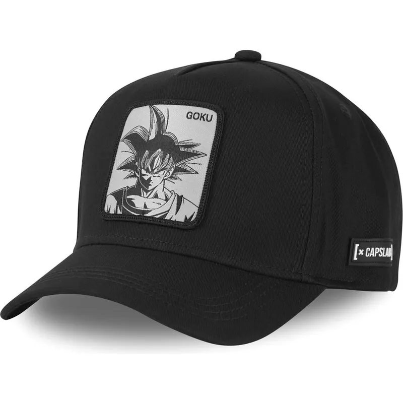 mutzen-gebogen-schwarz-snapback-son-goku-dragon-ball-von-capslab