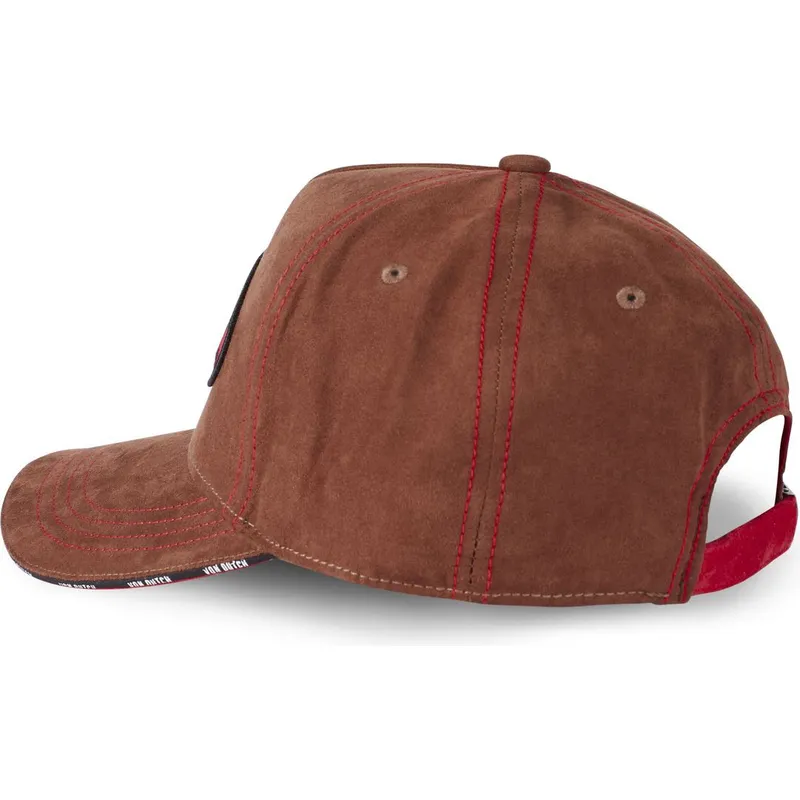 mutzen-gebogen-braun-verstellbares-band-von-von-dutch