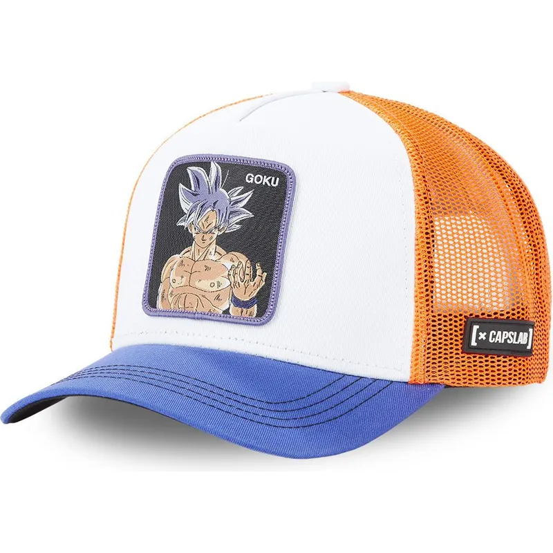 mutzen-gebogen-weiss-snapback-son-goku-dragon-ball-von-capslab mutzen-gebogen-weiss-snapback-son-goku-dragon-ball-von-capslab