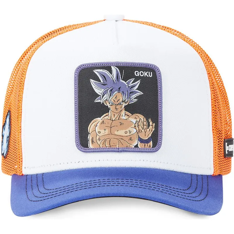 mutzen-gebogen-weiss-snapback-son-goku-dragon-ball-von-capslab mutzen-gebogen-weiss-snapback-son-goku-dragon-ball-von-capslab