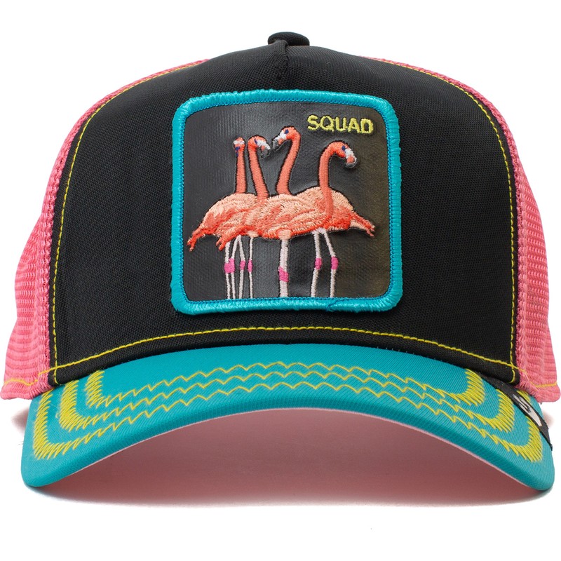 Goorin Bros. Flamingo Squad Flamingoals The Farm Black, Pink and Blue