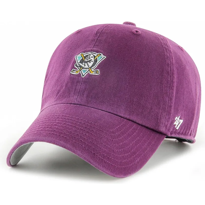 mutzen-gebogen-rot-verstellbares-band-granate-clean-up-base-runner-der-anaheim-ducks-nhl-von-47-brand mutzen-gebogen-rot-verstellbares-band-granate-clean-up-base-runner-der-anaheim-ducks-nhl-von-47-brand