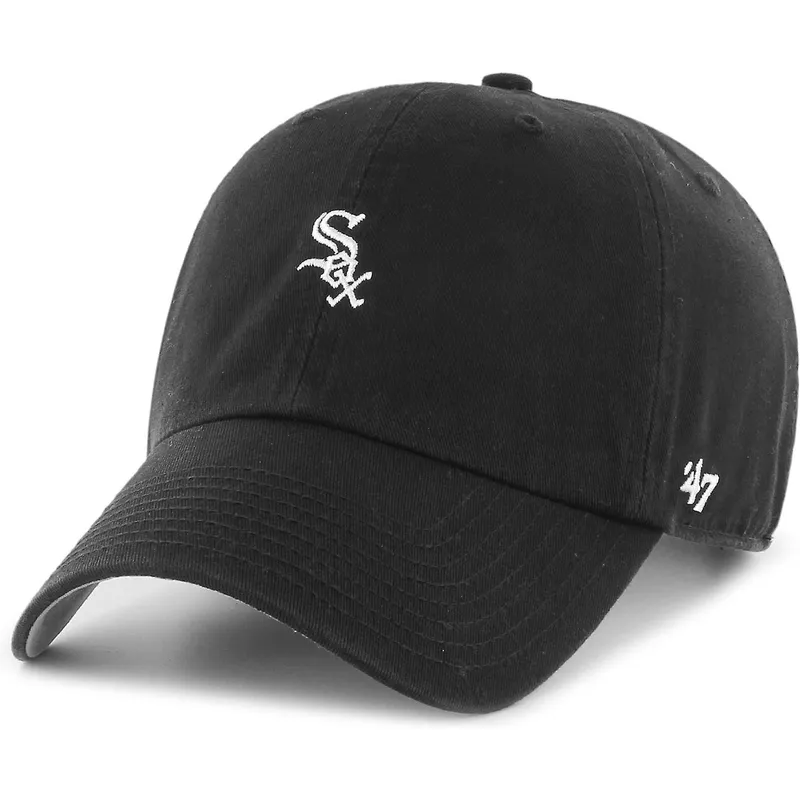 mutzen-gebogen-schwarz-verstellbares-band-clean-up-base-runner-der-chicago-white-sox-mlb-von-47-brand