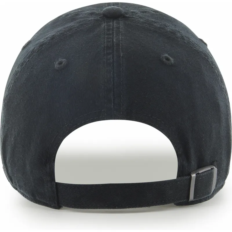 mutzen-gebogen-schwarz-verstellbares-band-clean-up-base-runner-der-mlb-von-47-brand mutzen-gebogen-schwarz-verstellbares-band-clean-up-base-runner-der-mlb-von-47-brand