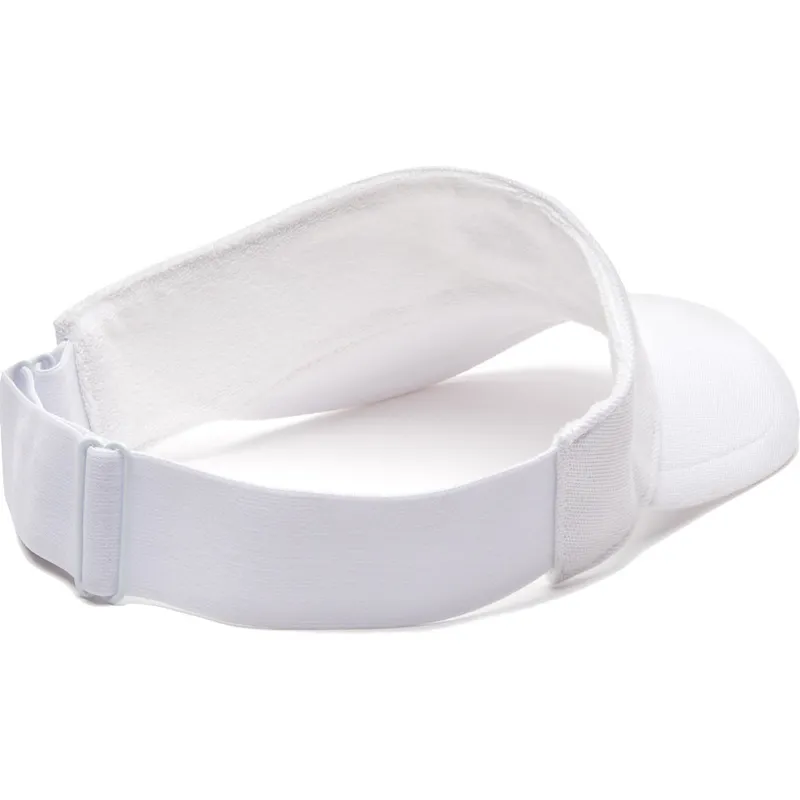 schirme-gebogen-weiss-verstellbares-band-von-lacoste schirme-gebogen-weiss-verstellbares-band-von-lacoste