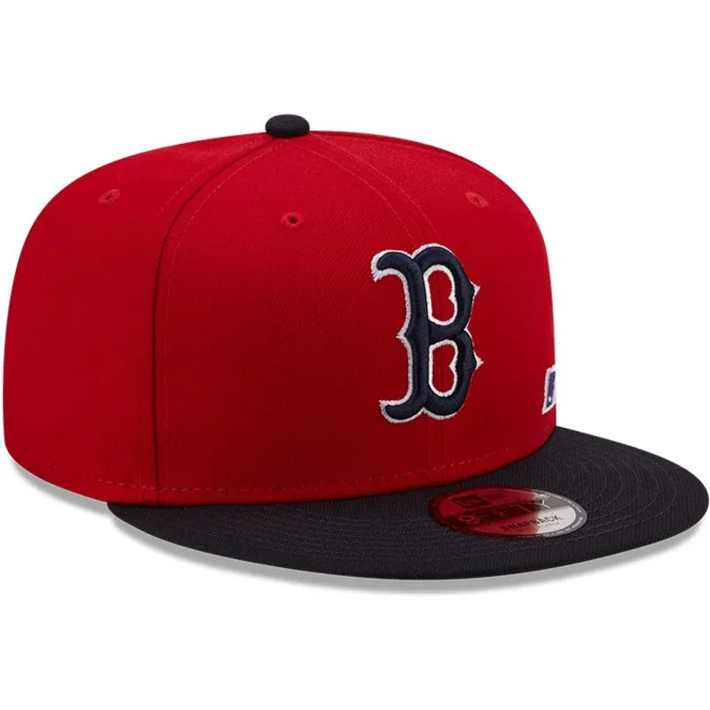 mutzen-flach-rot-snapback-9fifty-team-arch-der-boston-red-sox-mlb-von-new-era mutzen-flach-rot-snapback-9fifty-team-arch-der-boston-red-sox-mlb-von-new-era