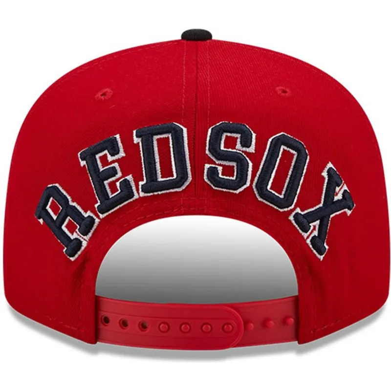 mutzen-flach-rot-snapback-9fifty-team-arch-der-boston-red-sox-mlb-von-new-era mutzen-flach-rot-snapback-9fifty-team-arch-der-boston-red-sox-mlb-von-new-era