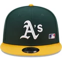 mutzen-flach-grun-snapback-9fifty-team-arch-der-oakland-athletics-mlb-von-new-era
