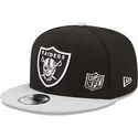schwarze-und-graue-9fifty-team-arch-snapback-kappe-der-las-vegas-raiders-nfl-von-new-era
