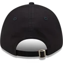 marineblaue-verstellbare-9forty-league-essential-kappe-mit-gebogenem-schirm-und-blauem-los-angeles-dodgers-mlb-logo-von-new-era