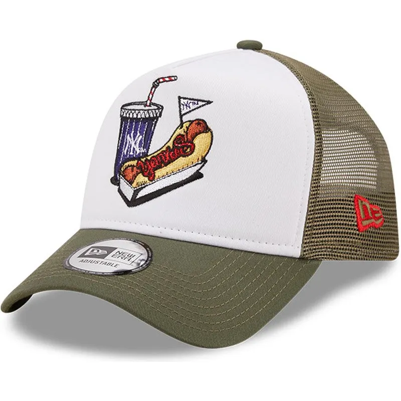 mutzen-gebogen-weiss-snapback-a-frame-stadium-food-hot-dog-der-new-york-yankees-mlb-von-new-era mutzen-gebogen-weiss-snapback-a-frame-stadium-food-hot-dog-der-new-york-yankees-mlb-von-new-era