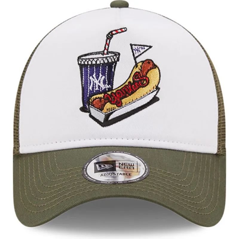 mutzen-gebogen-weiss-snapback-a-frame-stadium-food-hot-dog-der-new-york-yankees-mlb-von-new-era mutzen-gebogen-weiss-snapback-a-frame-stadium-food-hot-dog-der-new-york-yankees-mlb-von-new-era
