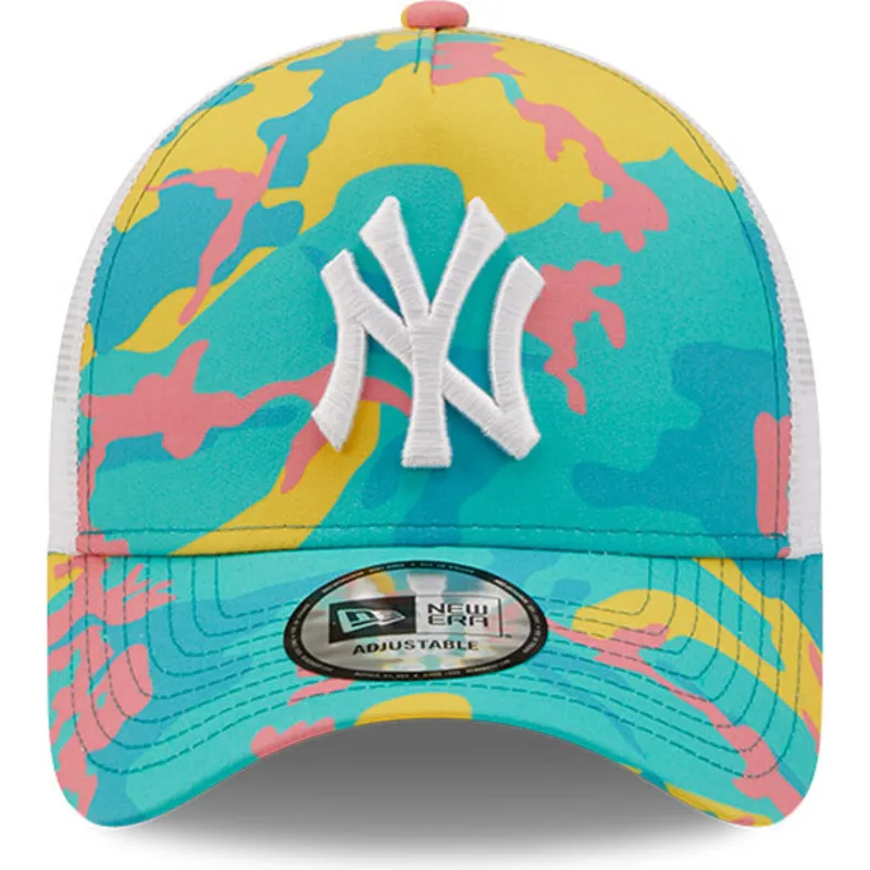 mutzen-gebogen-blau-snapback-a-frame-camo-pack-der-new-york-yankees-mlb-von-new-era
