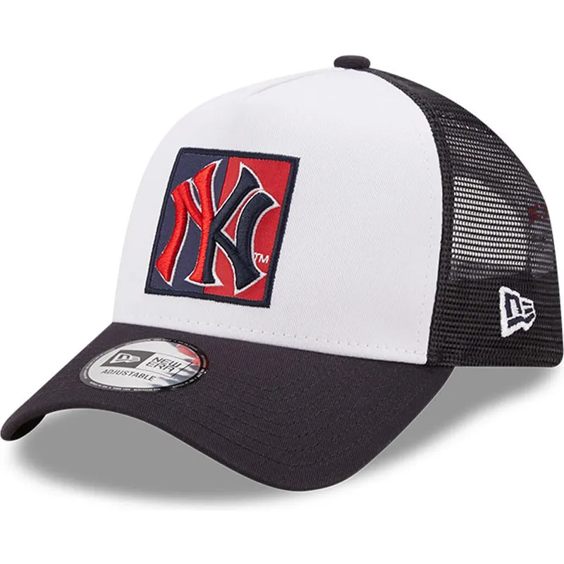 mutzen-gebogen-marineblau-snapback-a-frame-frame-team-patch-der-new-york-yankees-mlb-von-new-era mutzen-gebogen-marineblau-snapback-a-frame-frame-team-patch-der-new-york-yankees-mlb-von-new-era