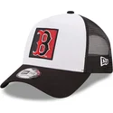 new-era-boston-red-sox-mlb-a-frame-team-patch-schwarz-weiss-trucker-cap
