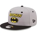 mutzen-flach-grau-snapback-fur-kinder-9fifty-character-der-batman-dc-comics-von-new-era