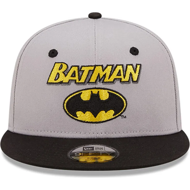 mutzen-flach-grau-snapback-fur-kinder-9fifty-character-der-batman-dc-comics-von-new-era