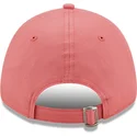 mutzen-gebogen-rosa-verstellbares-band-9forty-league-essential-der-new-york-yankees-mlb-von-new-era
