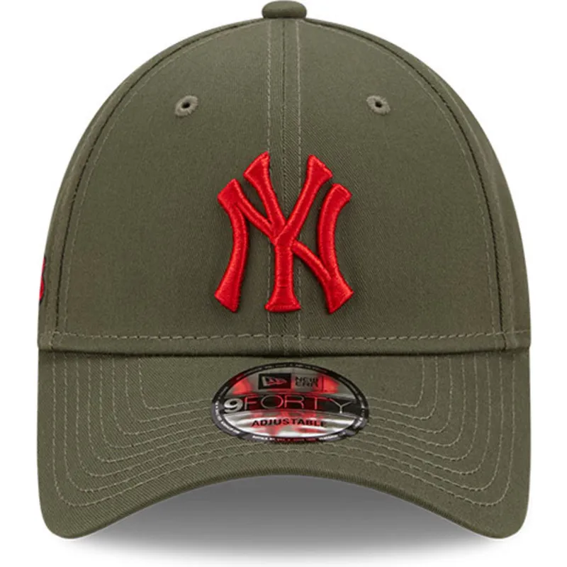 mutzen-gebogen-grun-verstellbares-band-9forty-stadium-food-der-new-york-yankees-mlb-von-new-era mutzen-gebogen-grun-verstellbares-band-9forty-stadium-food-der-new-york-yankees-mlb-von-new-era