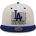 mutzen-flach-grau-snapback-9fifty-white-crown-der-los-angeles-dodgers-mlb-von-new-era
