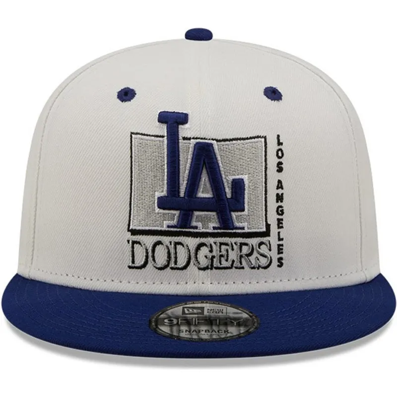 mutzen-flach-grau-snapback-9fifty-white-crown-der-los-angeles-dodgers-mlb-von-new-era