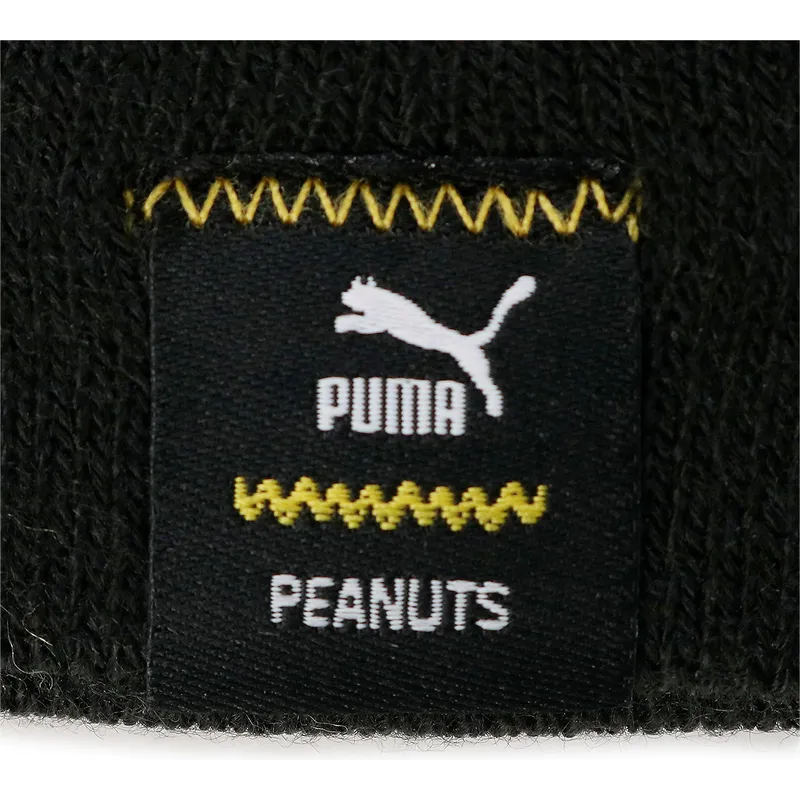 mutzen-schwarz-fur-kinder-classic-cuffless-der-snoopy-peanuts-von-puma mutzen-schwarz-fur-kinder-classic-cuffless-der-snoopy-peanuts-von-puma