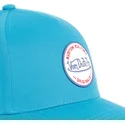 blaue-gebogene-snapback-kappe-kustom-kulture-col-dblu-von-von-dutch