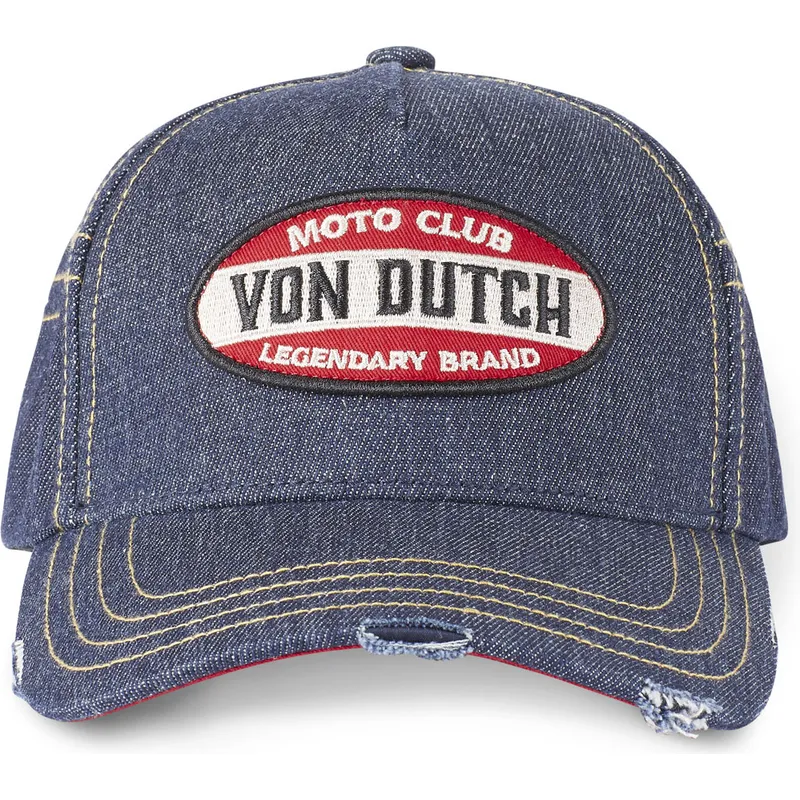 gebogene-jeans-blaue-kappe-moto-club-moto-von-von-dutch