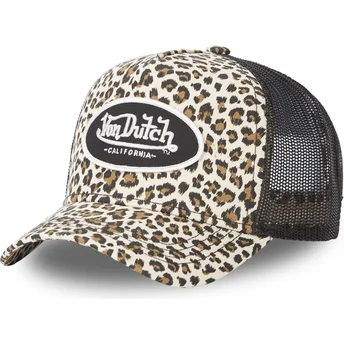 Trucker-Cap Leopard und schwarz LEO BE von Von Dutch