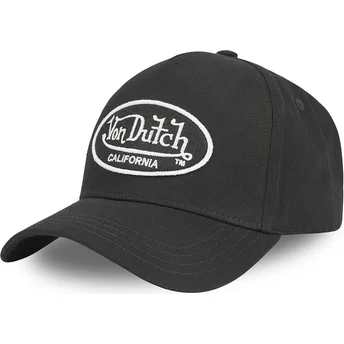 Schwarze verstellbare Curved Cap LOFB 6 von Von Dutch
