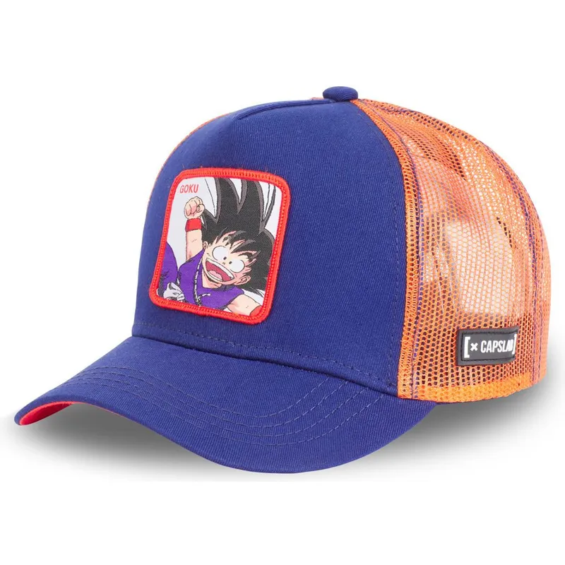 mutzen-gebogen-blau-snapback-son-goku-dragon-ball-von-capslab mutzen-gebogen-blau-snapback-son-goku-dragon-ball-von-capslab