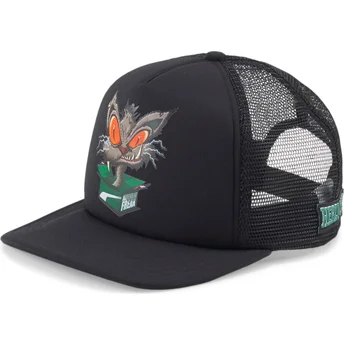 Puma Flat Brim Adrenaline Freaks Hometown Heroes X-Sports Herzo Cats Black Trucker Hat