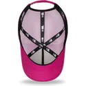 mutzen-gebogen-rosa-snapback-a-frame-tonal-mesh-der-los-angeles-dodgers-mlb-von-new-era