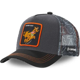 schwarze-trucker-kappe-scooby-doo-stu-scooby-doo-von-capslab