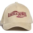 beige-verstellbare-curved-cap-enjoy-ww20-von-wheels-and-waves