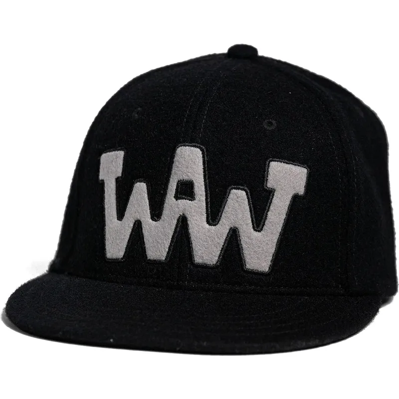 schwarze-flache-snapback-kappe-waw-ww29-von-wheels-and-waves
