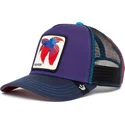 mutzen-gebogen-blau-snapback-pez-luchador-der-siam-fighter-yes-siam-the-farm-the-farm-von-goorin-bros