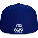 mutzen-flach-blau-angepasst-59fifty-all-star-game-palm-der-los-angeles-dodgers-mlb-von-new-era