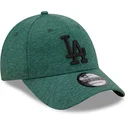 mutzen-gebogen-grun-verstellbares-band-negro-9forty-jersey-essential-der-los-angeles-dodgers-mlb-von-new-era