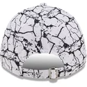 mutzen-gebogen-weiss-verstellbares-band-9forty-marble-der-los-angeles-lakers-nba-von-new-era