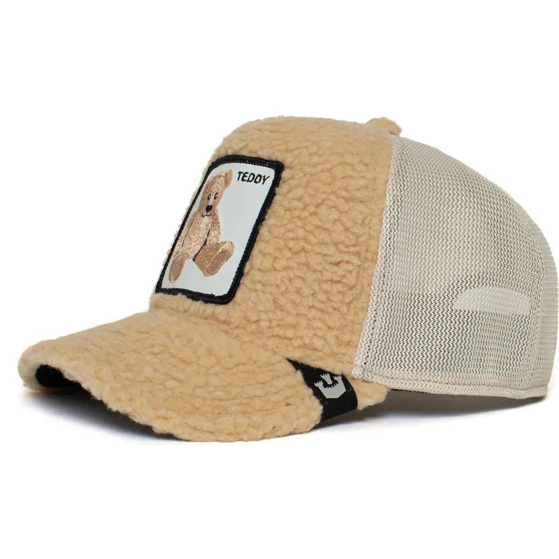 mutzen-gebogen-beige-snapback-de-borreguillo-oso-der-peluche-teddy-first-best-friend-the-farm-the-farm-von-goorin-bros