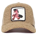 mutzen-gebogen-braun-snapback-de-borreguillo-caballo-der-peluche-horse-play-the-farm-the-farm-von-goorin-bros