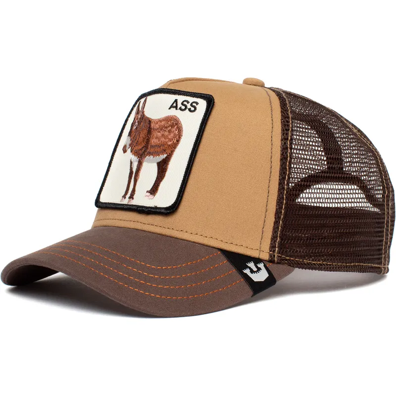 mutzen-gebogen-braun-snapback-the-farm-von-goorin-bros mutzen-gebogen-braun-snapback-the-farm-von-goorin-bros