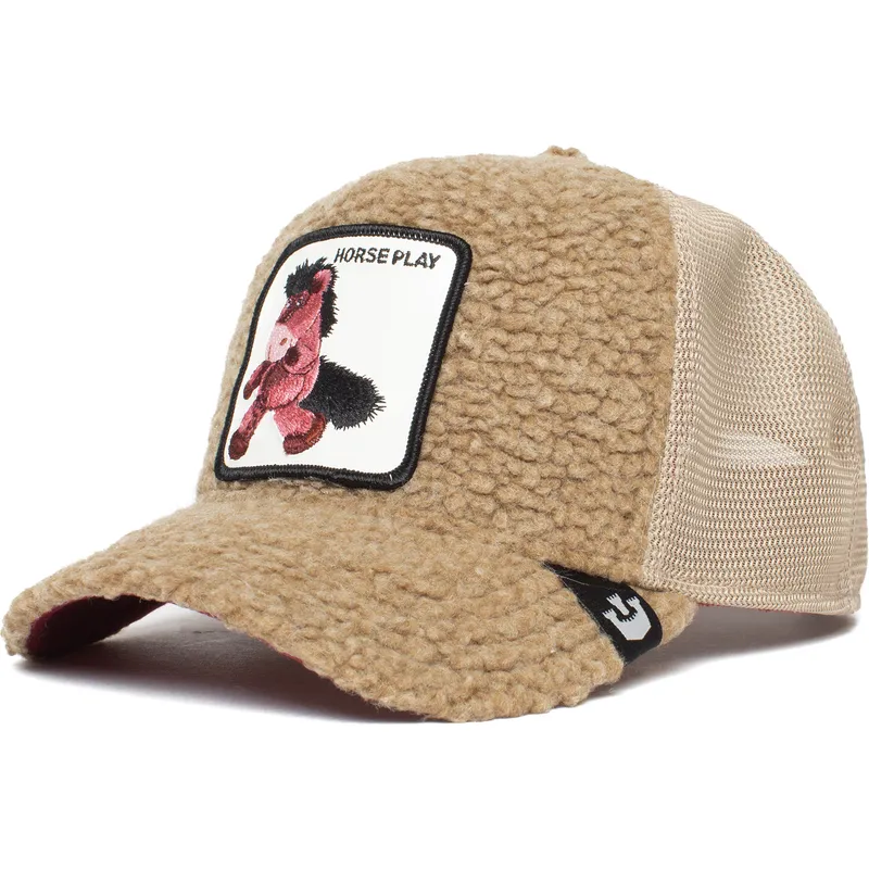 mutzen-gebogen-braun-snapback-fur-kinder-de-borreguillo-caballo-der-peluche-horse-play-little-horsey-the-farm-the-farm-von-goori
